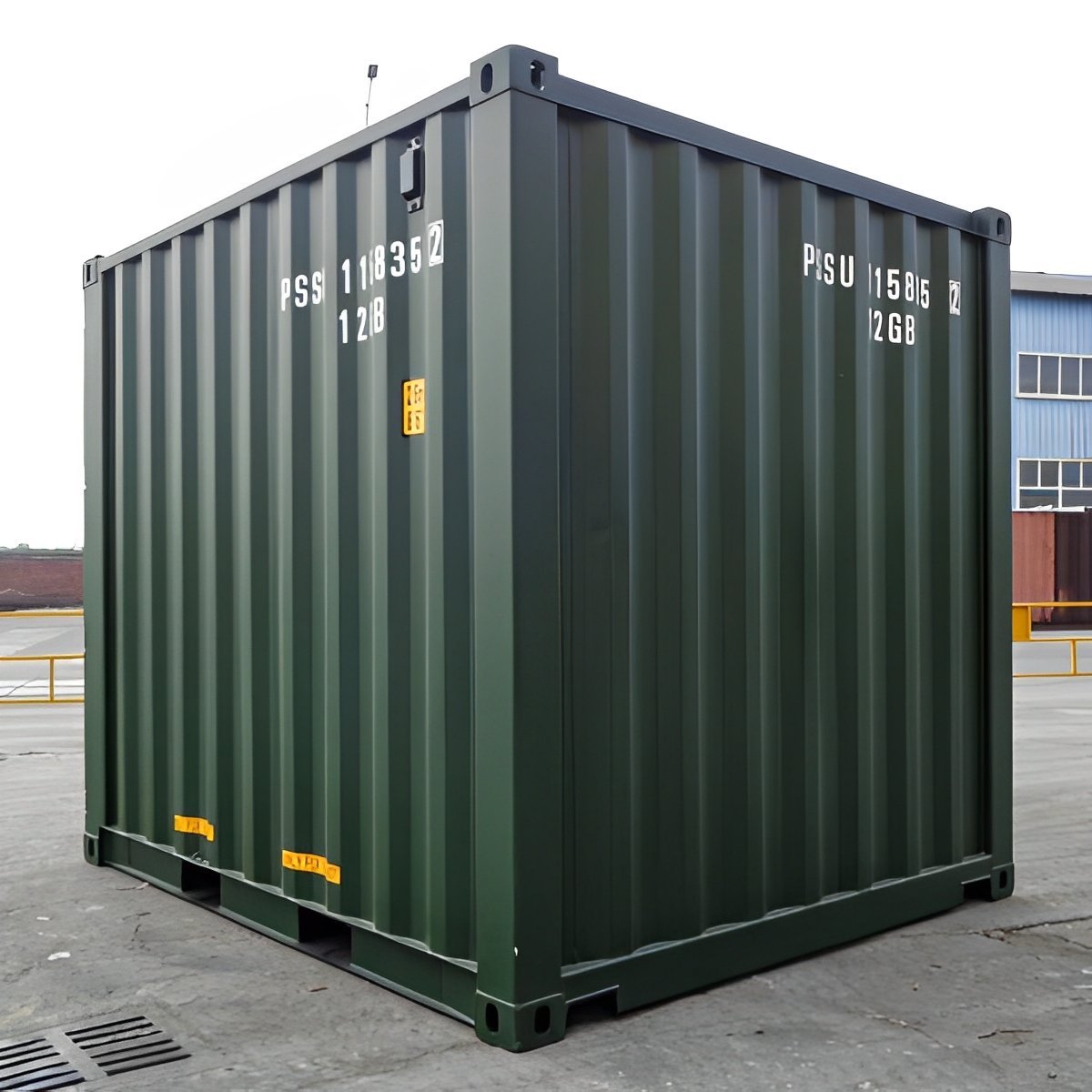 10ft One Trip Shipping Container - CSC Certified Cor-Ten Steel Storage Container - Image 6