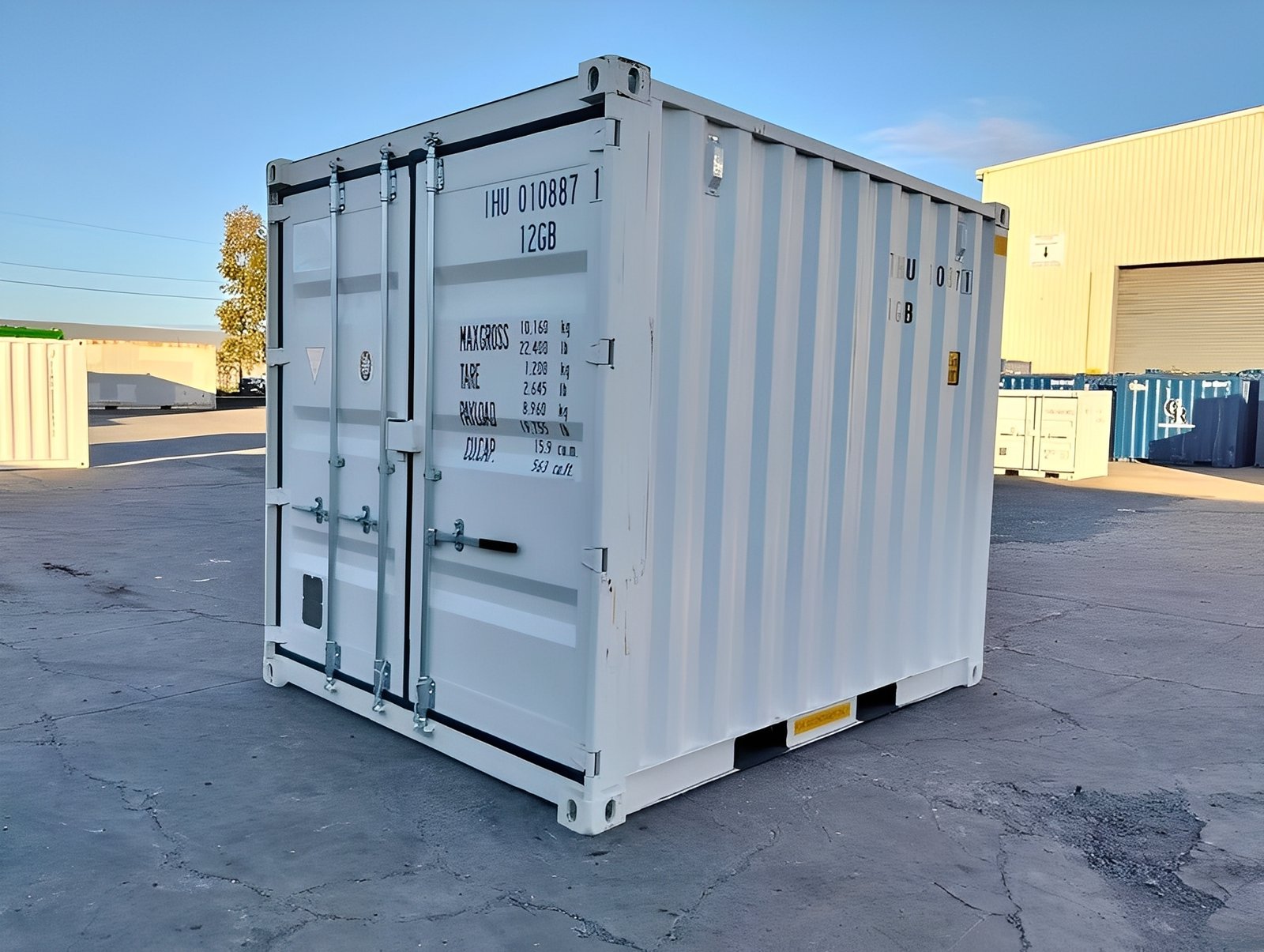 10ft One Trip Shipping Container - CSC Certified Cor-Ten Steel Storage Container - Image 8
