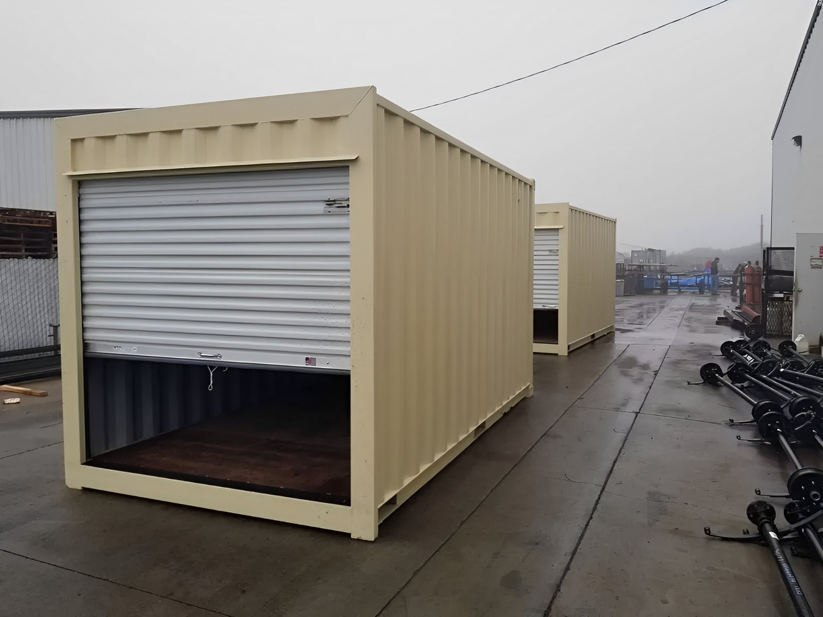 16Ft Storage Container With Roll-Up Door - Image 3