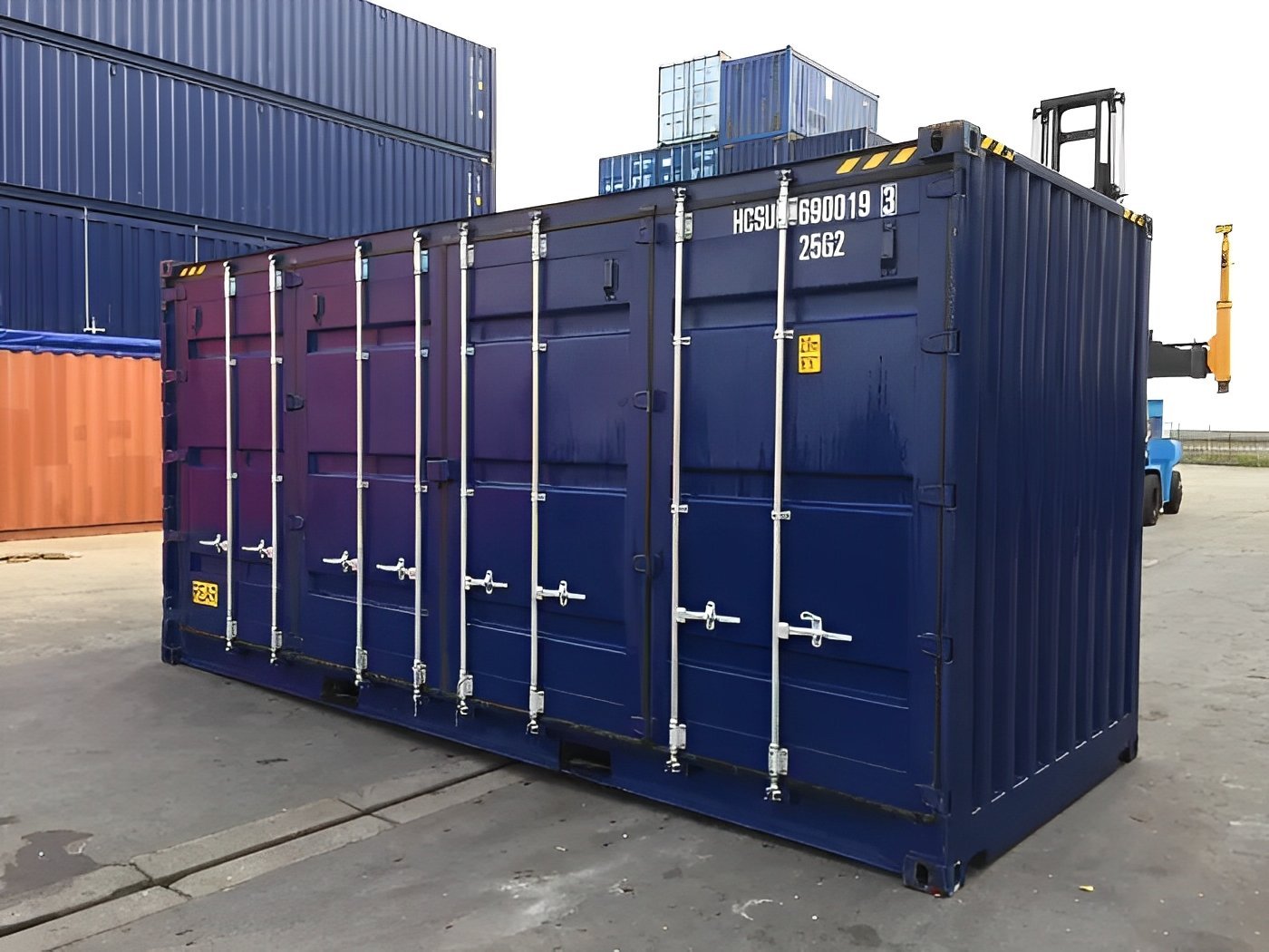 20ft High Cube Open Side Shipping Container (One Trip)
