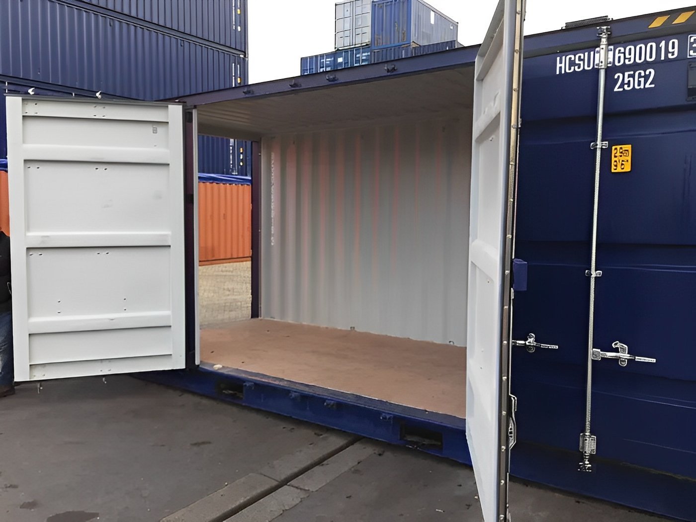 20ft High Cube Open Side Shipping Container (One Trip) - Image 5