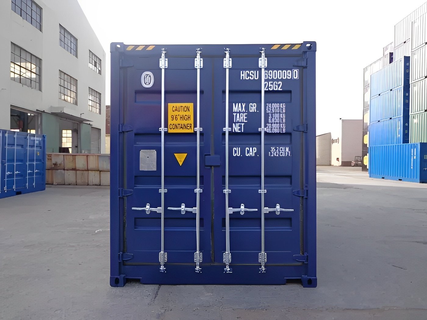 20ft High Cube Open Side Shipping Container (One Trip) - Image 3
