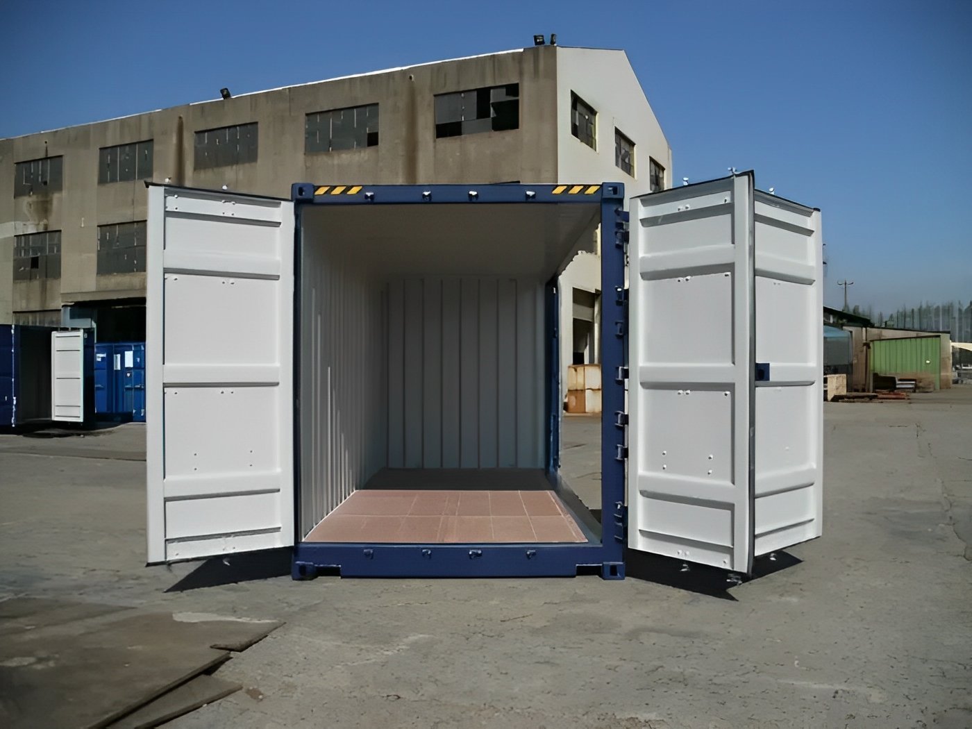 20ft High Cube Open Side Shipping Container (One Trip) - Image 4