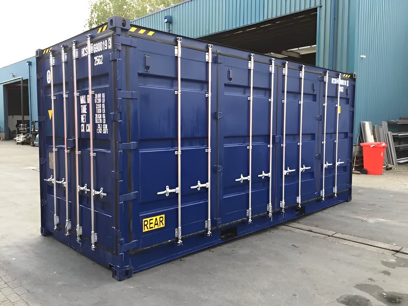 20ft High Cube Open Side Shipping Container (One Trip) - Image 2