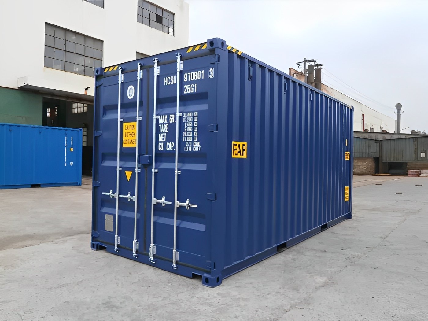 20ft x 8ft Tunnel Shipping Container (Double End Door) - One Trip CSC Certified - Image 5