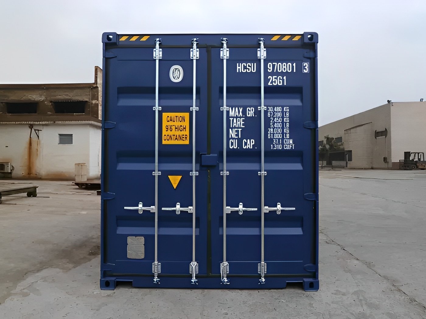 20ft x 8ft Tunnel Shipping Container (Double End Door) - One Trip CSC Certified - Image 3