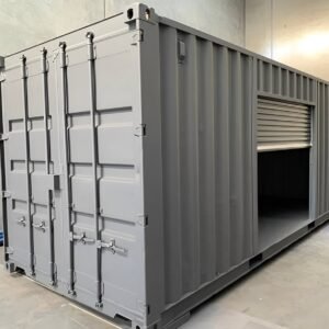 20ft x 8ft Container With Side Roll Up Door