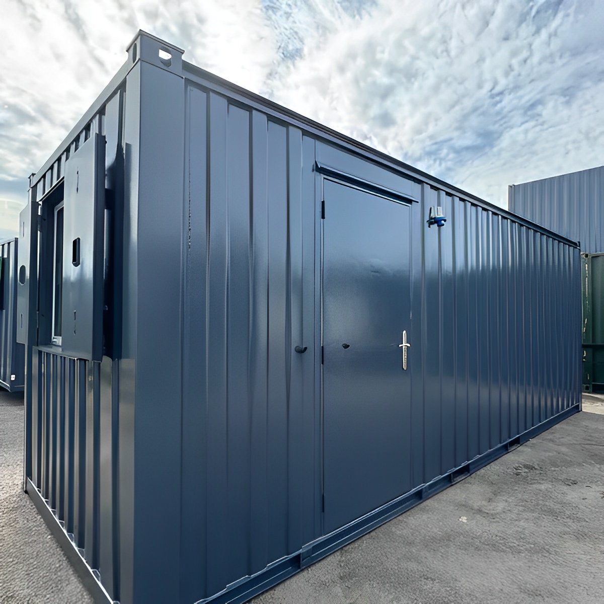 21ft x 8ft Custom Cabin Office / Canteen | Picture Windows | Portable Building - Image 2