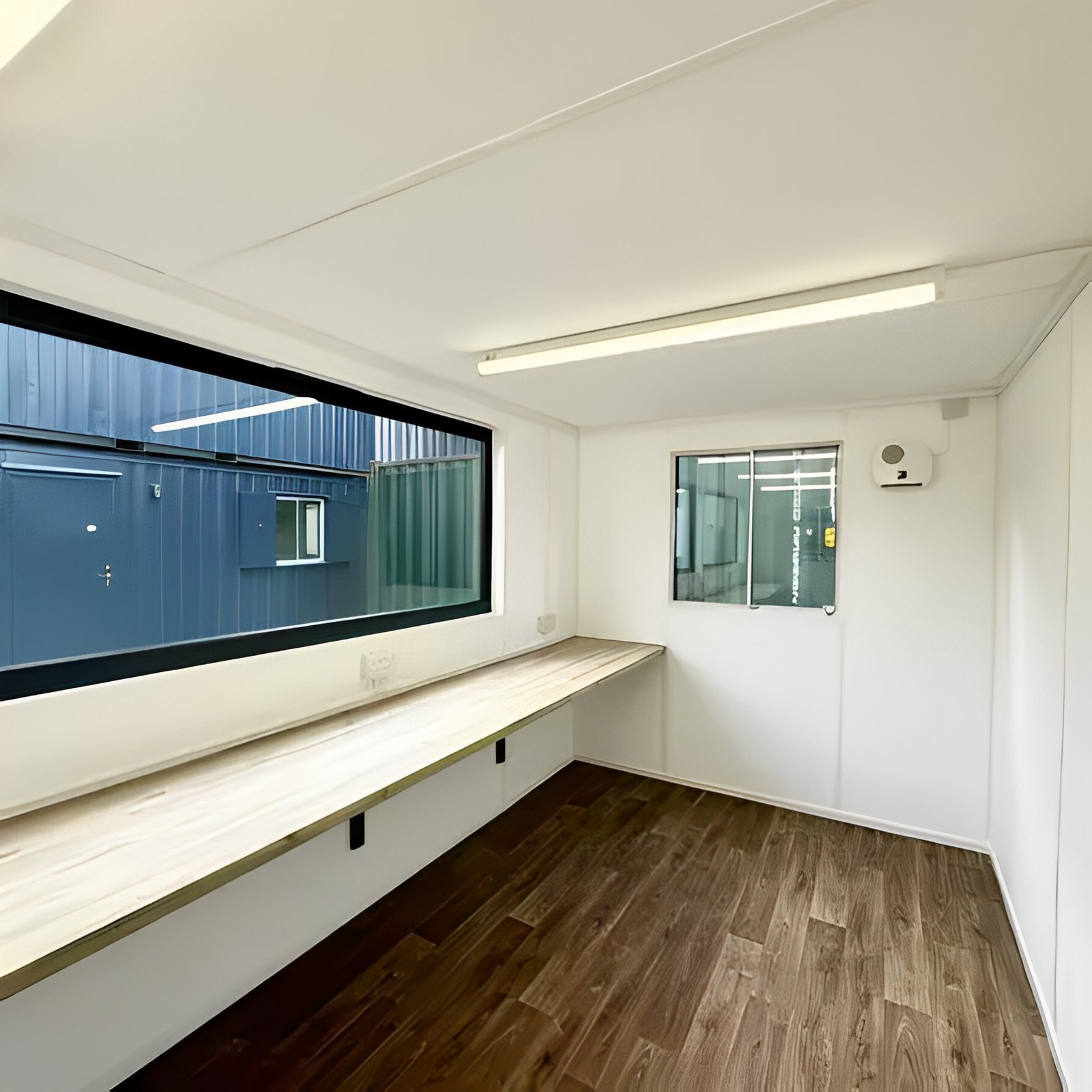 21ft x 8ft Custom Cabin Office / Canteen | Picture Windows | Portable Building - Image 11