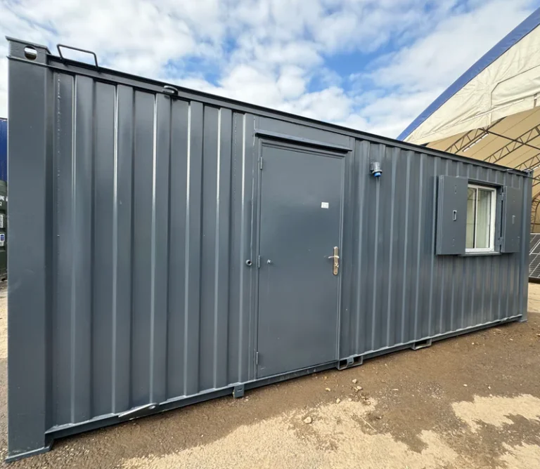 21ft x 8ft Container Office Cabin | Portable Anti-Vandal Building - Image 5