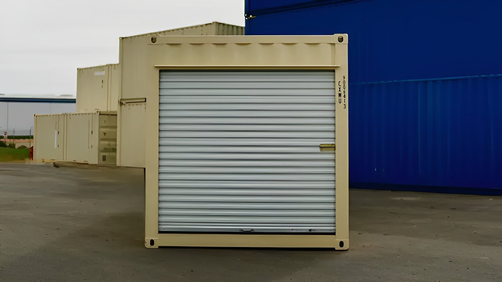 24ft Storage Container With Roll Up Door