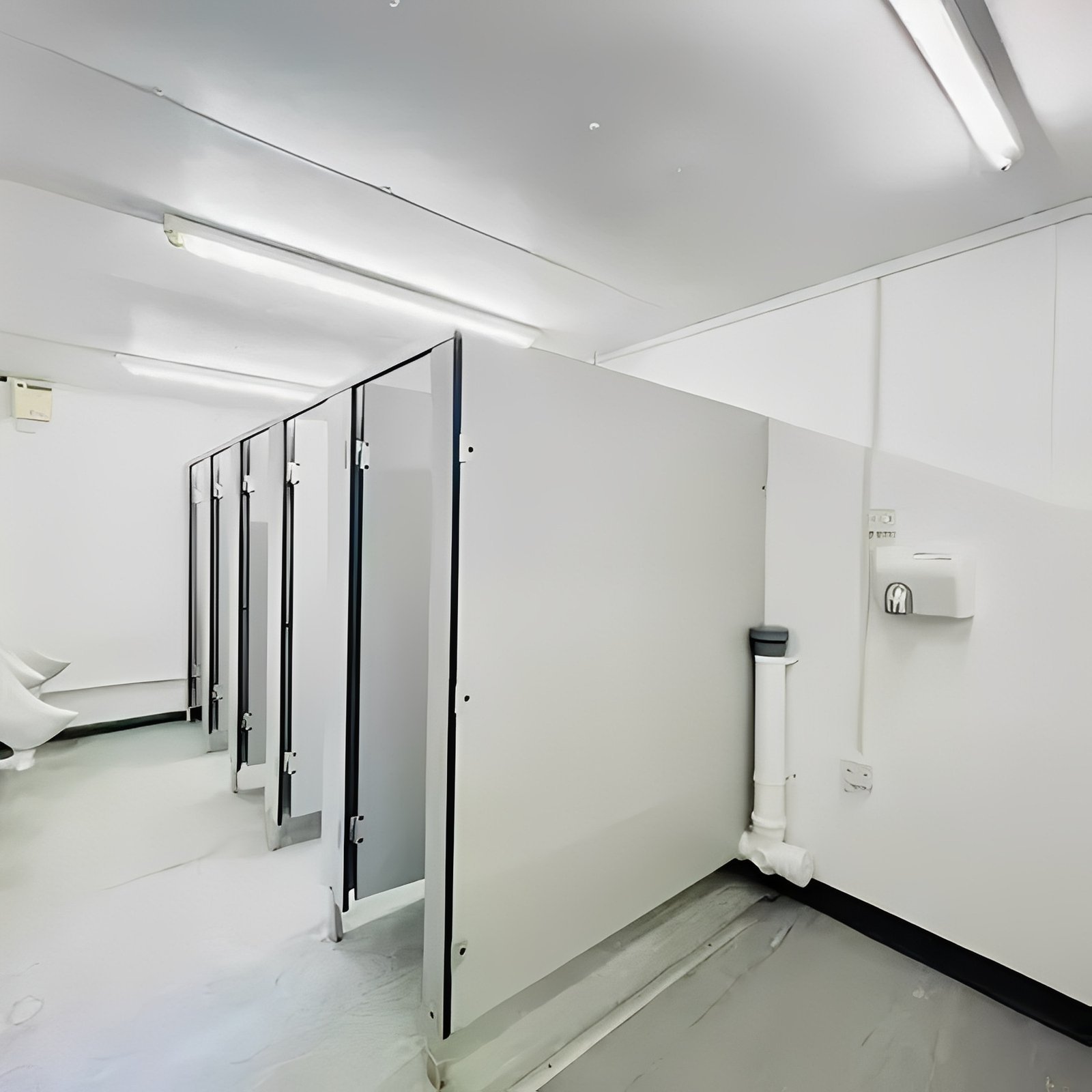 24ft x 9ft Anti-Vandal Toilet Block - 5+1 Portable Steel Welfare Unit - Image 7