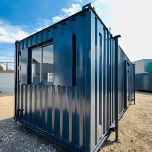 24ft x 9ft Custom Canteen & Office Cabin with Kitchenette and WC