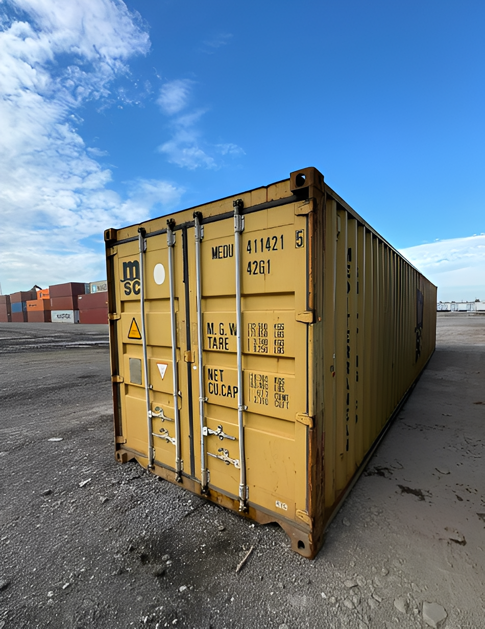40ft x 8ft Used Standard Shipping Container - Image 3