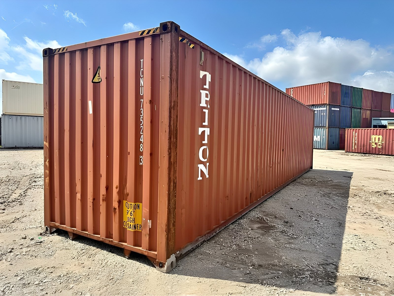 40ft High Cube Used Shipping Container - Image 9