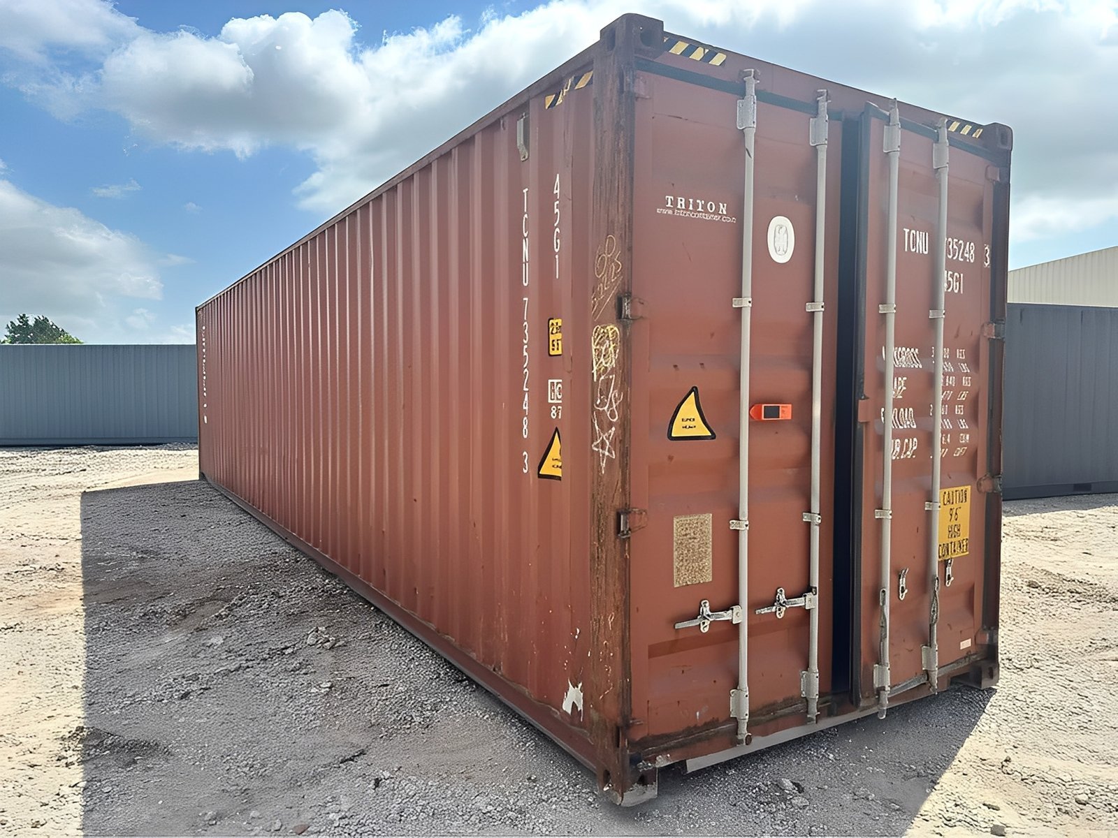 40ft High Cube Used Shipping Container - Image 5