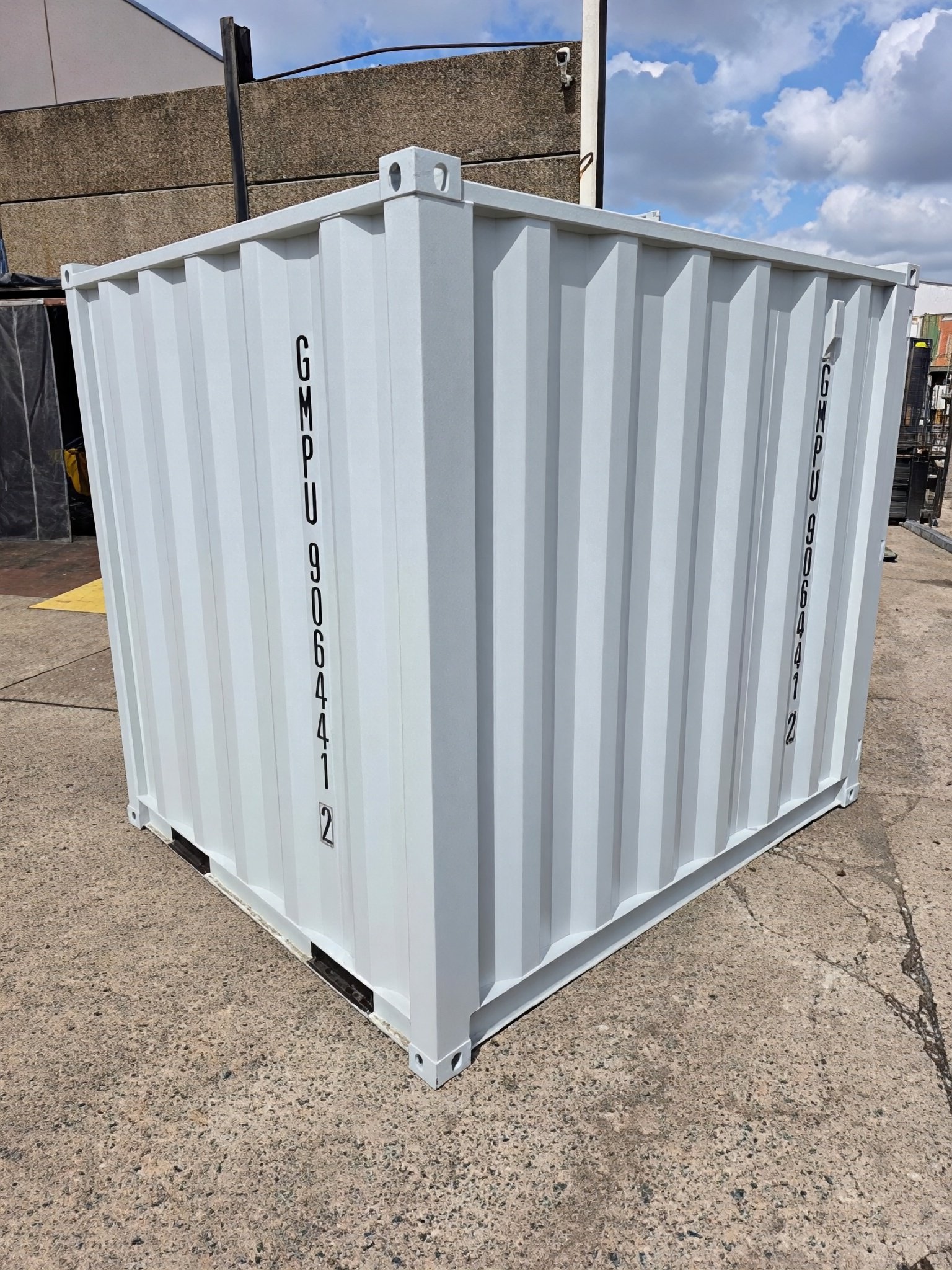 7ft Mini Shipping Container with Side Door, Rear Door & Window | Lockable Steel Storage Container - Image 6
