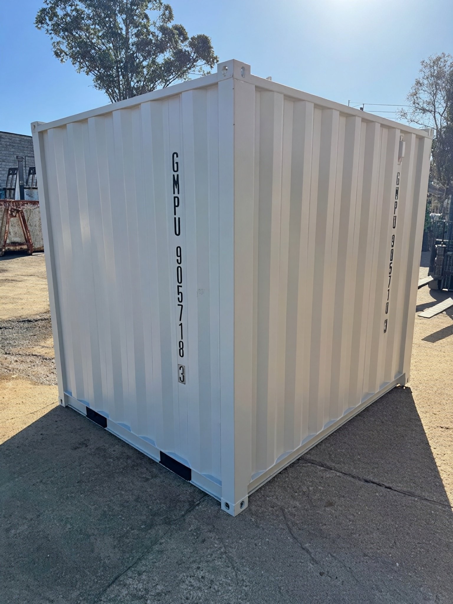 8ft Shipping Container with Side Door, Rear Door & Window - Image 6