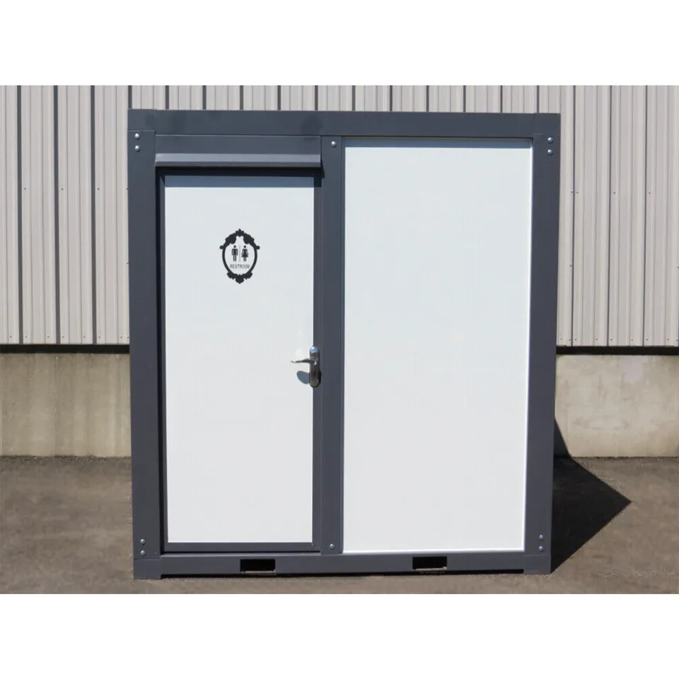 Portable Restroom with Shower, Toilet & Sink - Mobile Bathroom Unit